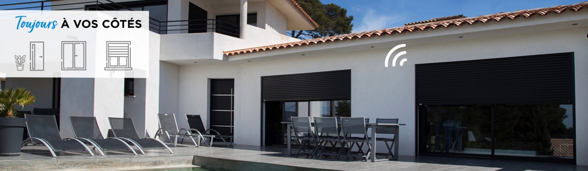 ma maison connectee avec univerture