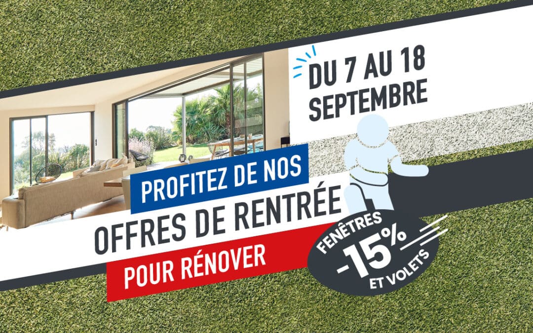 En Septembre 2023, transformez l’essai avec nos offres RENO !
