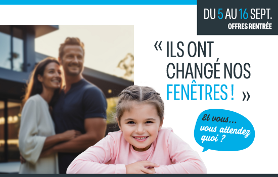 En Septembre, on n’attend plus pour rénover !