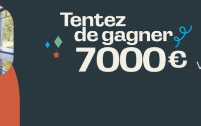 GRAND JEU CONCOURS UNIVERTURE : GAGNEZ JUSQU’À 7 000 € POUR RÉNOVER VOS MENUISERIES !